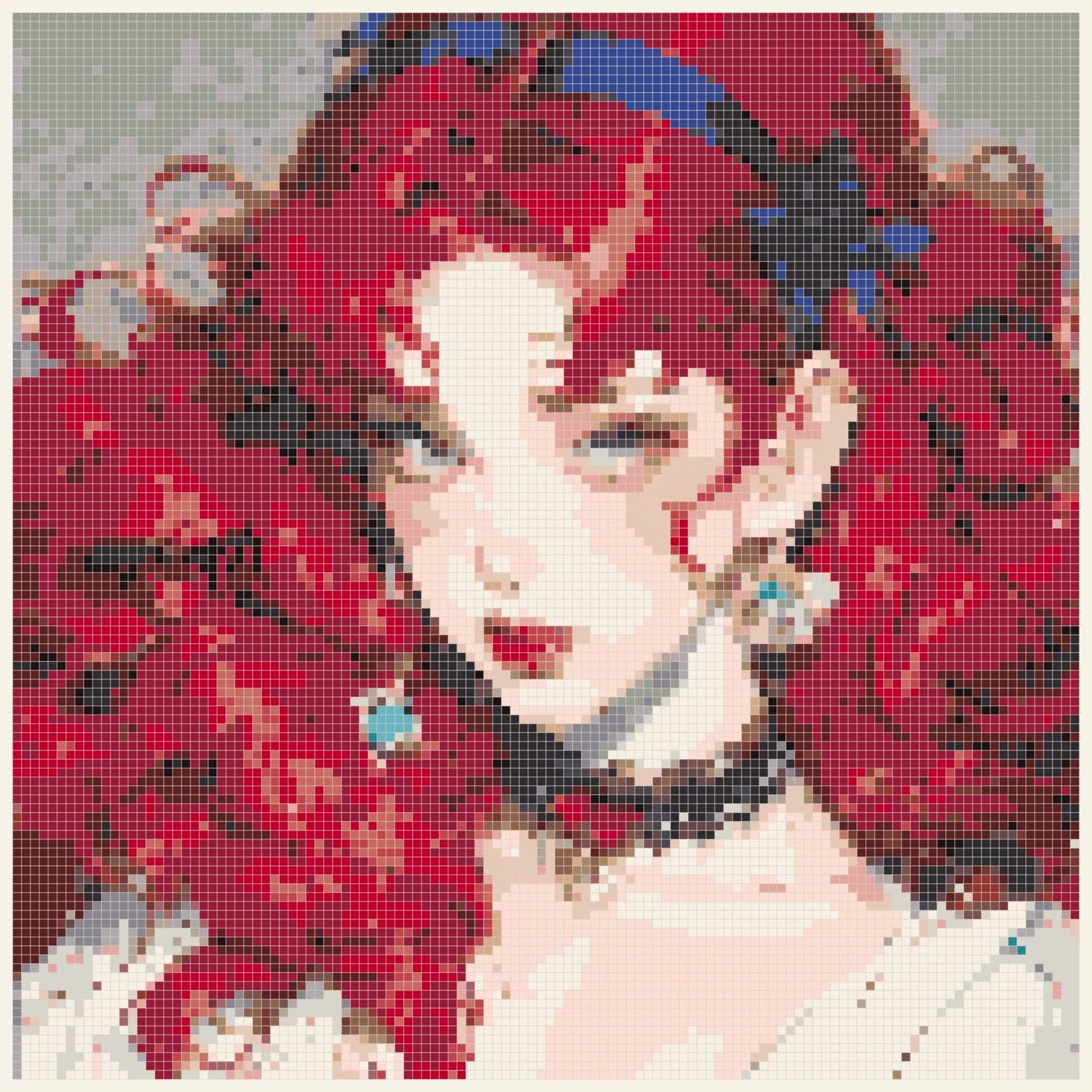 Red Haired Anime Girl Portrait preview
